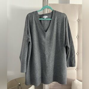 New Ava & Viv gray sweater 1X